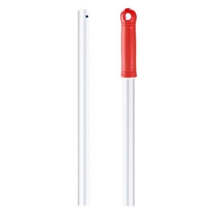 Ручка для МОПа алюминиевая 140см, d=23,5мм, цв.красный