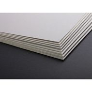 Картон художественный "Clairefontaine" серый, 600 гр., 60*80 см., 1мм