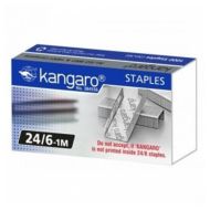 Скоба 24/6 "Kangaro" 2000 шт., блистер
