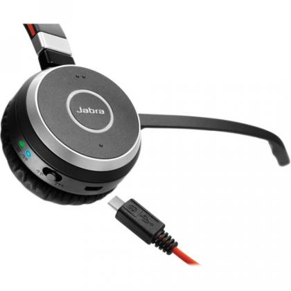 Наушники с микрофоном "Jabra EVOLVE 65 UC Mono" черный