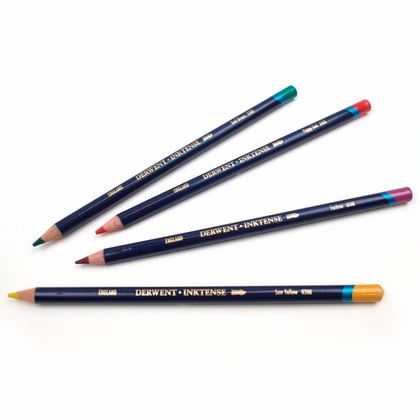Карандаш акварельный "Inktense" набор 24 цв., металл.
