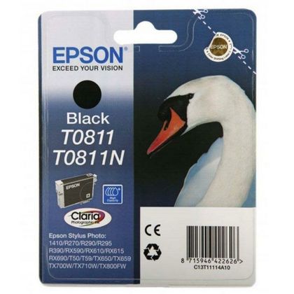 Картридж (стр.) Epson T0811 (St.Photo R270, 290, 390, 1410, RX590, 610, 690 Black)
