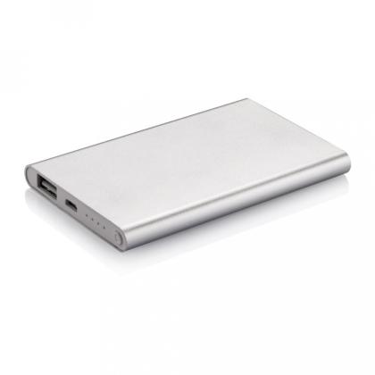 Зарядное устройство (аккумулятор) Power Bank "P324.950" 4000, т.-серый/белый