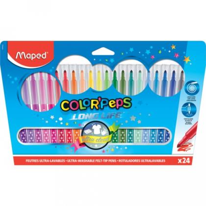 Фломастеры "Color Peps" 12 шт., в карт. упак.