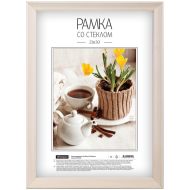 Фоторамка 21*30 см, 17 мм "OfficeSpace №2" дерев., со стеклом, натуральный