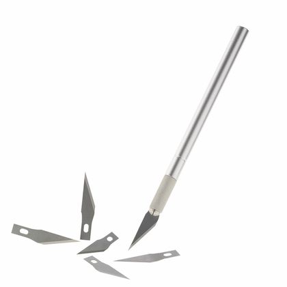 Лезвия для ножа для макетирования "Cutting knife" 10 шт.