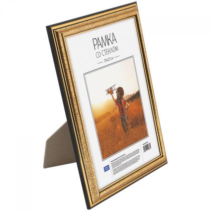 Фоторамка 15*21 см, 20 мм "OfficeSpace №2" пласт., со стеклом, белый
