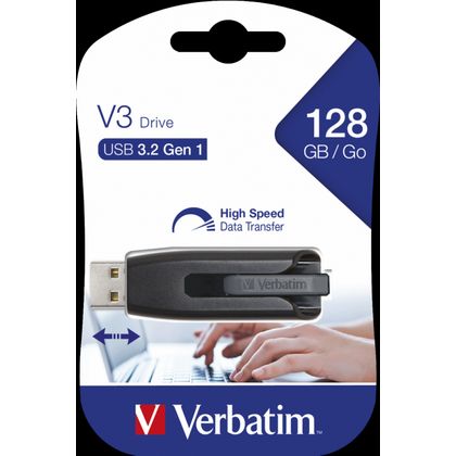 Карта памяти USB Flash 3.0 128 Gb "V3 Store 