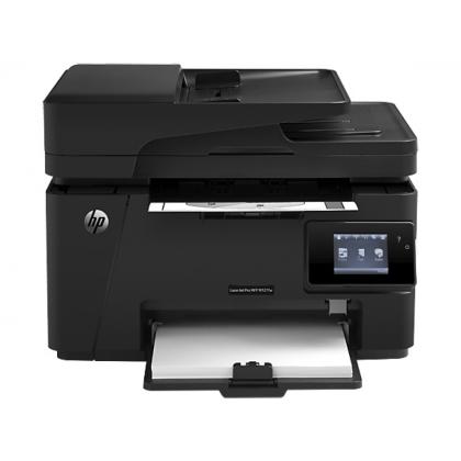 Принтер HP LaserJet Pro M127fw МФУ (монохром, принтер-сканер-копир-факс, сетевой, Wi-fi)
