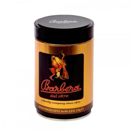Кофе "BARBERA" в зерне, 250 гр., в ж/б, GOLD