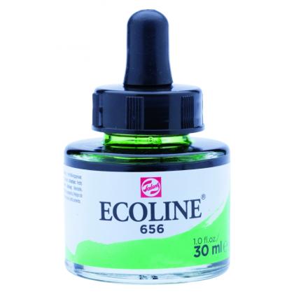 краски жидкая акварель "ECOLINE" 656 зелёный лес 30 мл.