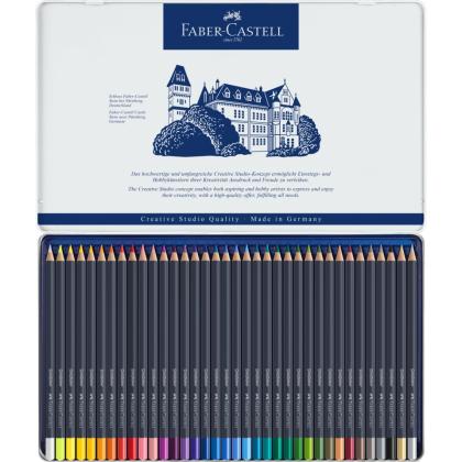 Карандаши цветные "Goldfaber" 12 шт, в металлической упаковке