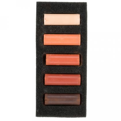 Пастель мягкая "Rembrandt Half Pastel" набор, 5 цв., теплые синие