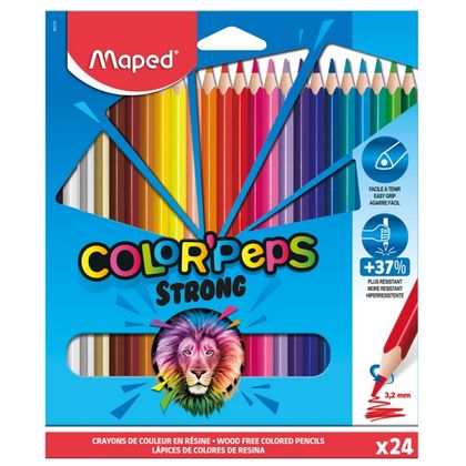 Цв. карандаши 24 шт. "Color Peps Strong"