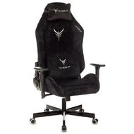 Кресло игровое Бюрократ VIKING KNIGHT N1 Fabric черный Light-20 с подголов. крестовина металл