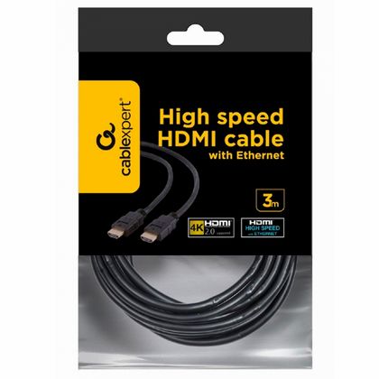 Кабель HDMI Cablexpert CC-HDMI4-10 3м v2.0, 19M/19M черный