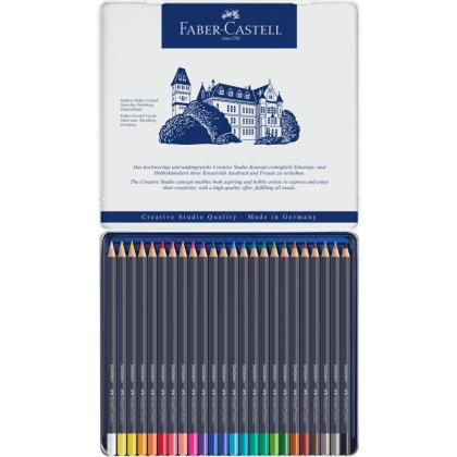 Карандаши цветные "Goldfaber" 36 шт, в металлической упаковке