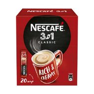 Кофейный напиток "Nescafe" растворим., 3в1, 20 шт./упак., Классик
