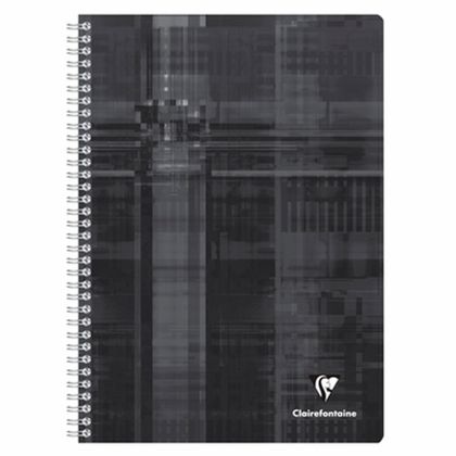 Блокнот А4, 90 л., в клетку "Clairefontaine" спираль сбоку