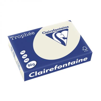 Бумага цветная A4, 80г/м, 500 л. "Trophee" золотистый