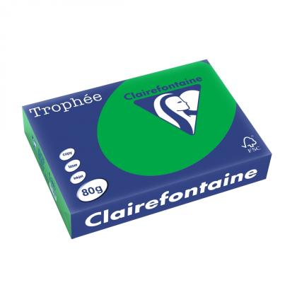 Бумага цветная A4, 80г/м, 500 л. "Trophee" золотистый