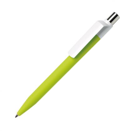 Ручка шарик/автомат "Dot GOM CB CR" 1,0 мм, пласт., софт., розовый, стерж. синий