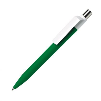 Ручка шарик/автомат "Dot GOM CB CR" 1,0 мм, пласт., софт., розовый, стерж. синий