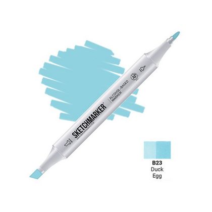 Маркер перм., худ. "Sketchmarker" двусторонний, B23, утиное яйцо