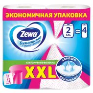 Полотенца бумажные  Zewa XXL, 2 рул, 2 слоя, декор