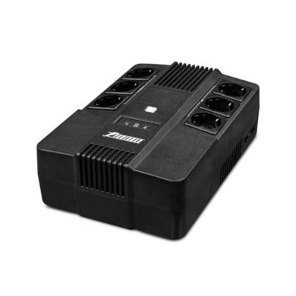 ИБП Powerman Brick  800 (UPS+Surge, 6xSchuko, 12V/9Ah, 480W, RJ11/45)