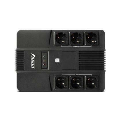 ИБП Powerman Brick  600 (UPS+Surge, 6xSchuko, 12V/7Ah, 360W, RJ11/45)