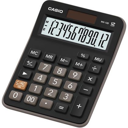 Кальк. наст. 12р. MX-12B Casio черный 29*106,5*147 мм