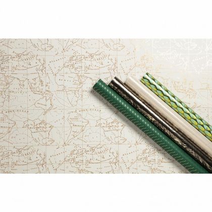 Бумага декоративная в рулоне "Premium. Travel" 2*0,7 м, ассорти