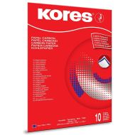 Бумага копировальная A4 10 л. "Kores 1200" синий