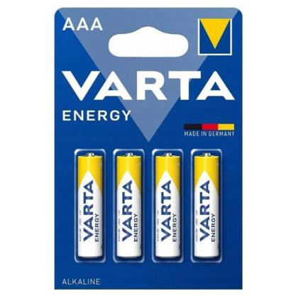 бат_гальв. эл-т щел. (алкал.) 1,5 V LR03 (AAA) 4шт. VARTA ENERGY 