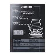 Бумага копировальная А4 100 л. "Donau" черный