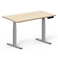 Стол с электроприводом одномоторный Fit Focus X-3 (615-1265mm), цвет серый,столешница ДСП 1300*675*18 мм, H3433 ST22 Сосна Аланд полярная