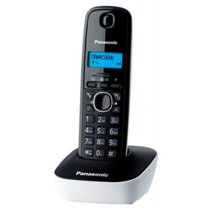 Телефонный аппарат Panasonic KX-TG1611RUW (белый/черный)