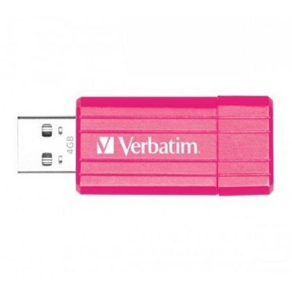 Карта памяти USB Flash 2.0 32 Gb "Pin Stripe" пласт., розовый