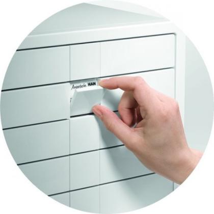 блок из 5-и лотков "iBox" закрытый, черный