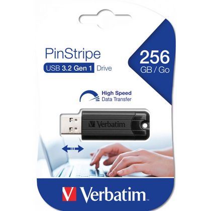 Карта памяти USB Flash 3.0 256 Gb "PinStripe Store 