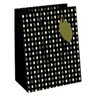 Пакет бумажный подарочный 21,5*10,2*25,3 см "Elegant"