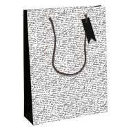 Пакет бумажный подарочный 21,5*10,2*25,3 см "Baudelaire"