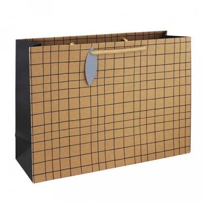 Пакет бумажный подарочный 21,5*10,2*25,3 см "Minimalist"