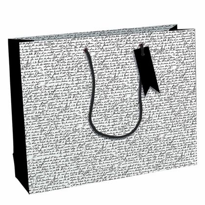 Пакет бумажный подарочный 37,3*11,8*27,5 см "Baudelaire"