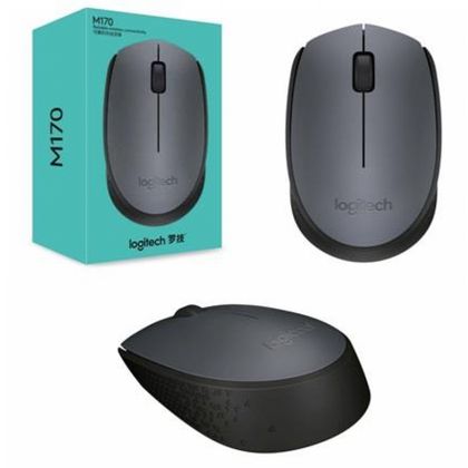 комп. мышь M170 (беспровод.оптич., USB) Grey Logitech