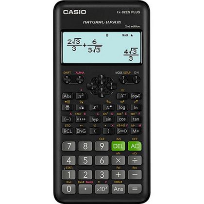 Кальк. научн. FX-82ESPLUS 2 Casio черный 12,7*78*154,5 мм 252 функции
