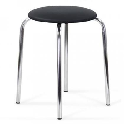 Стул SitUp Чико хром кож.зам, бежевый