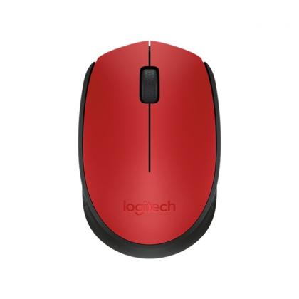 комп. мышь M171 (беспровод.оптич., USB) Red Logitech