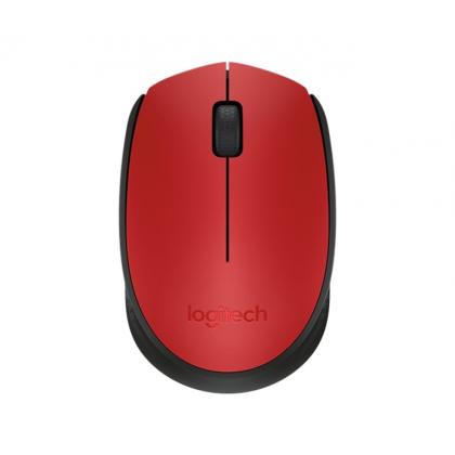 комп. мышь M171 (беспровод.оптич., USB) Red Logitech